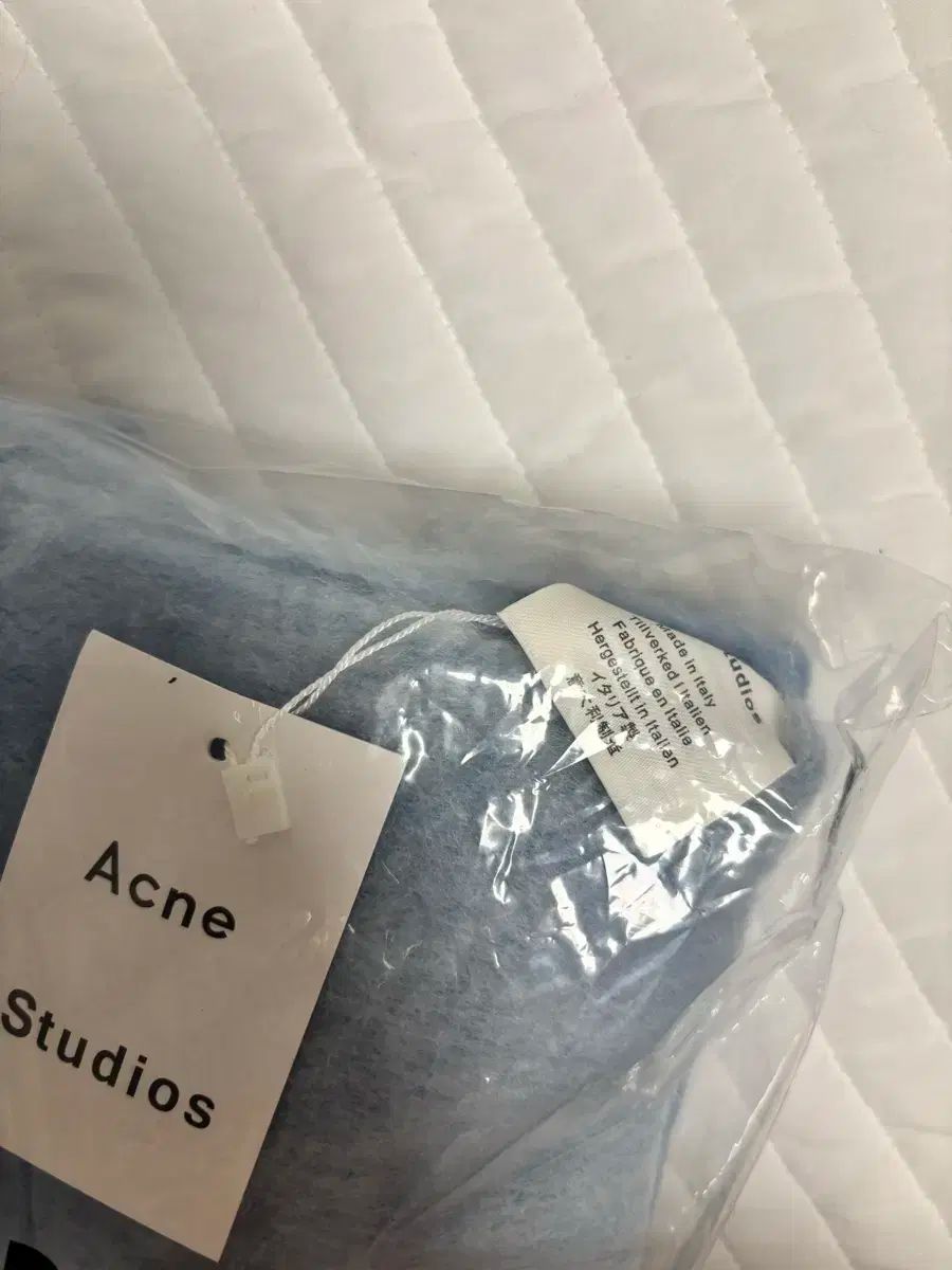 Acne Studios アクネストゥディオズ ブルー チェック マフラー