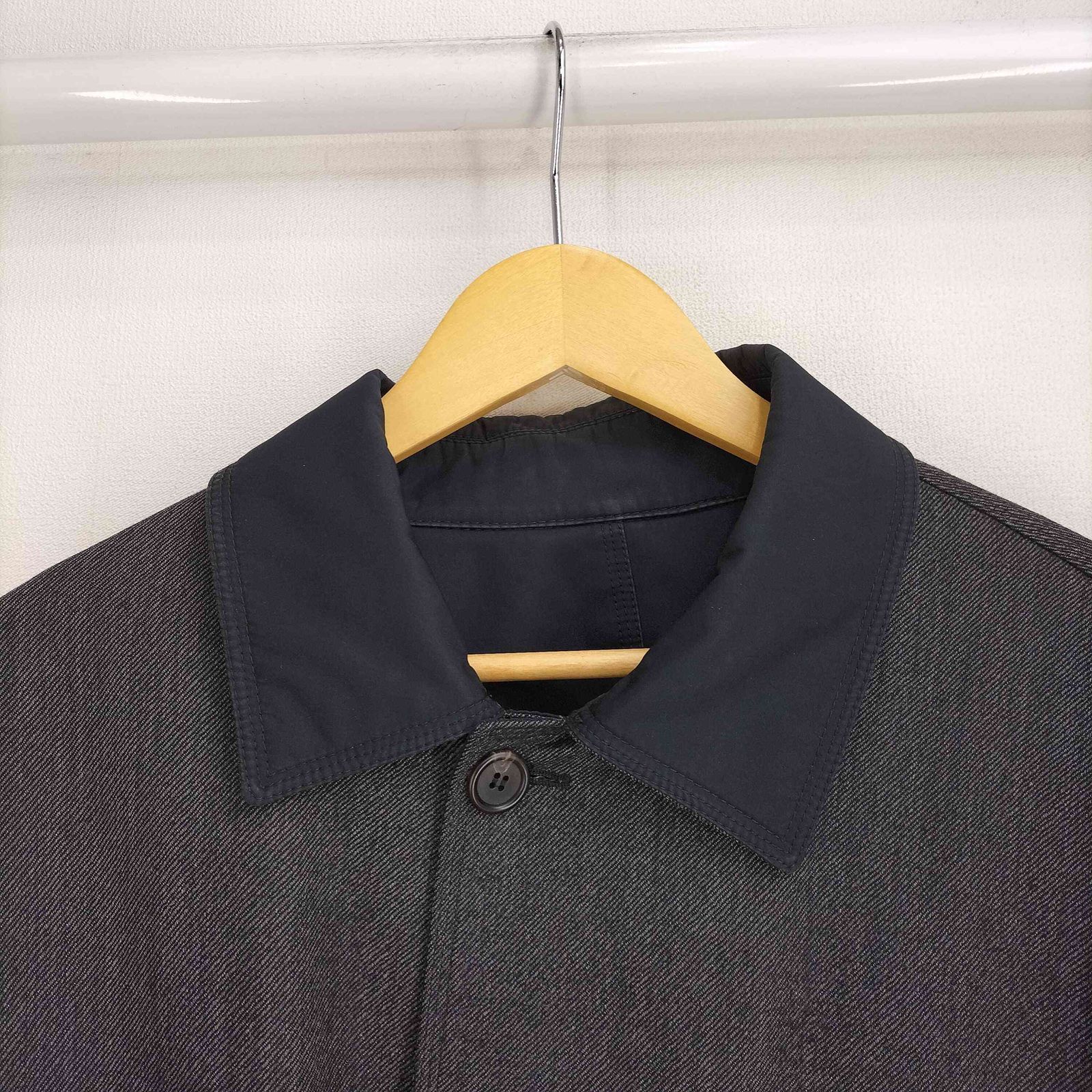 ブリオーニ BRIONI ウール リバーシブル コート メンズ import XL KANDAIZUMI_COM