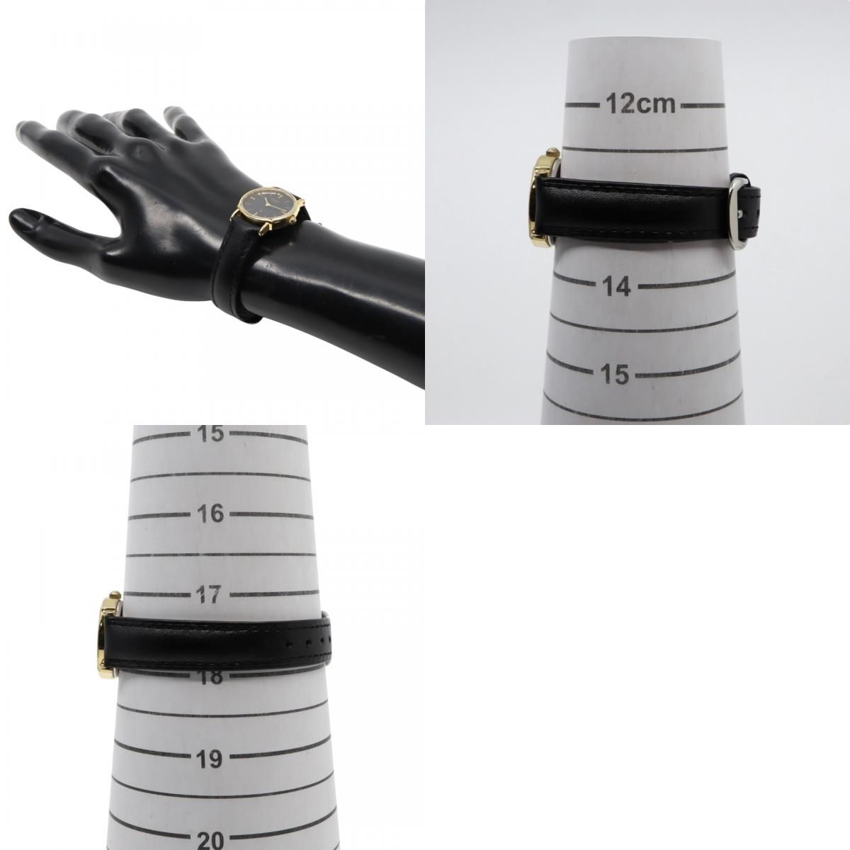 ゴールド ブラック文字盤