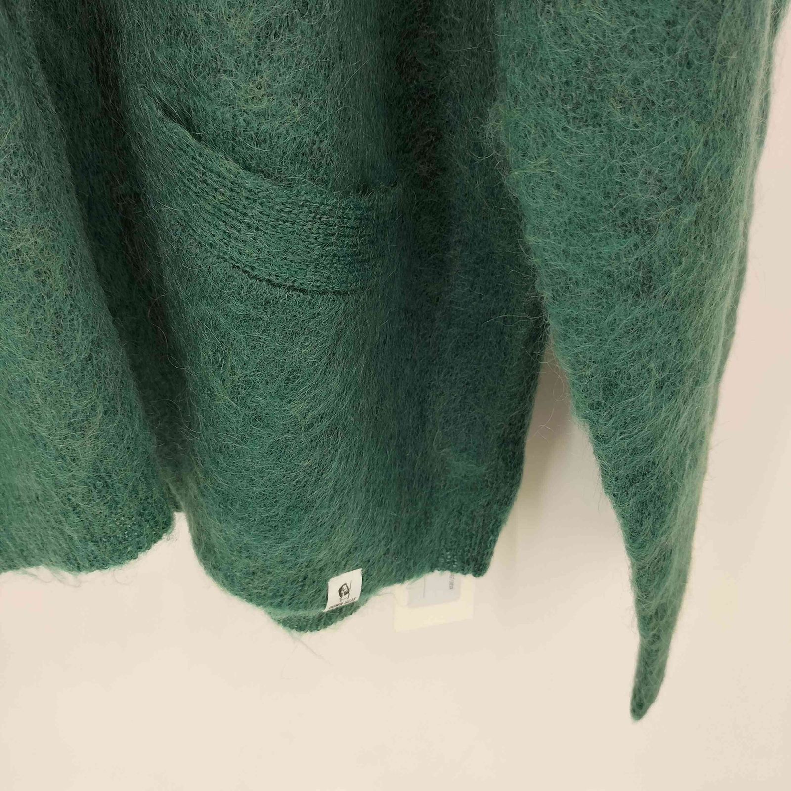 モヘヤ混 シャギーニット