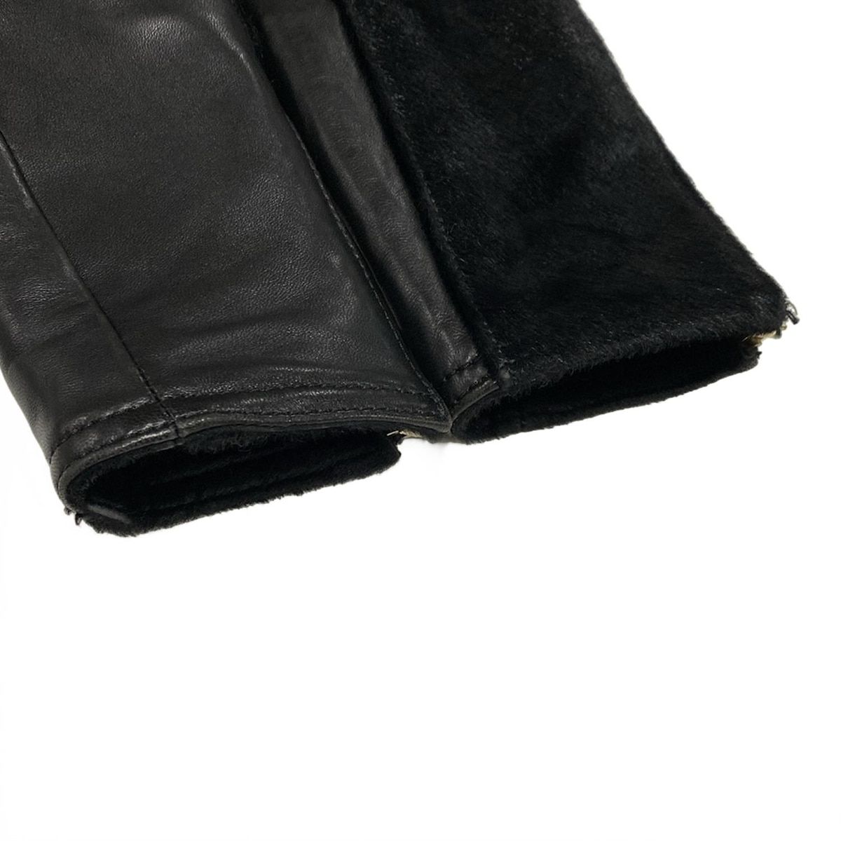 BALMAIN(バルマン) ブルゾン サイズ34 S レディース美品 - 黒 レザー