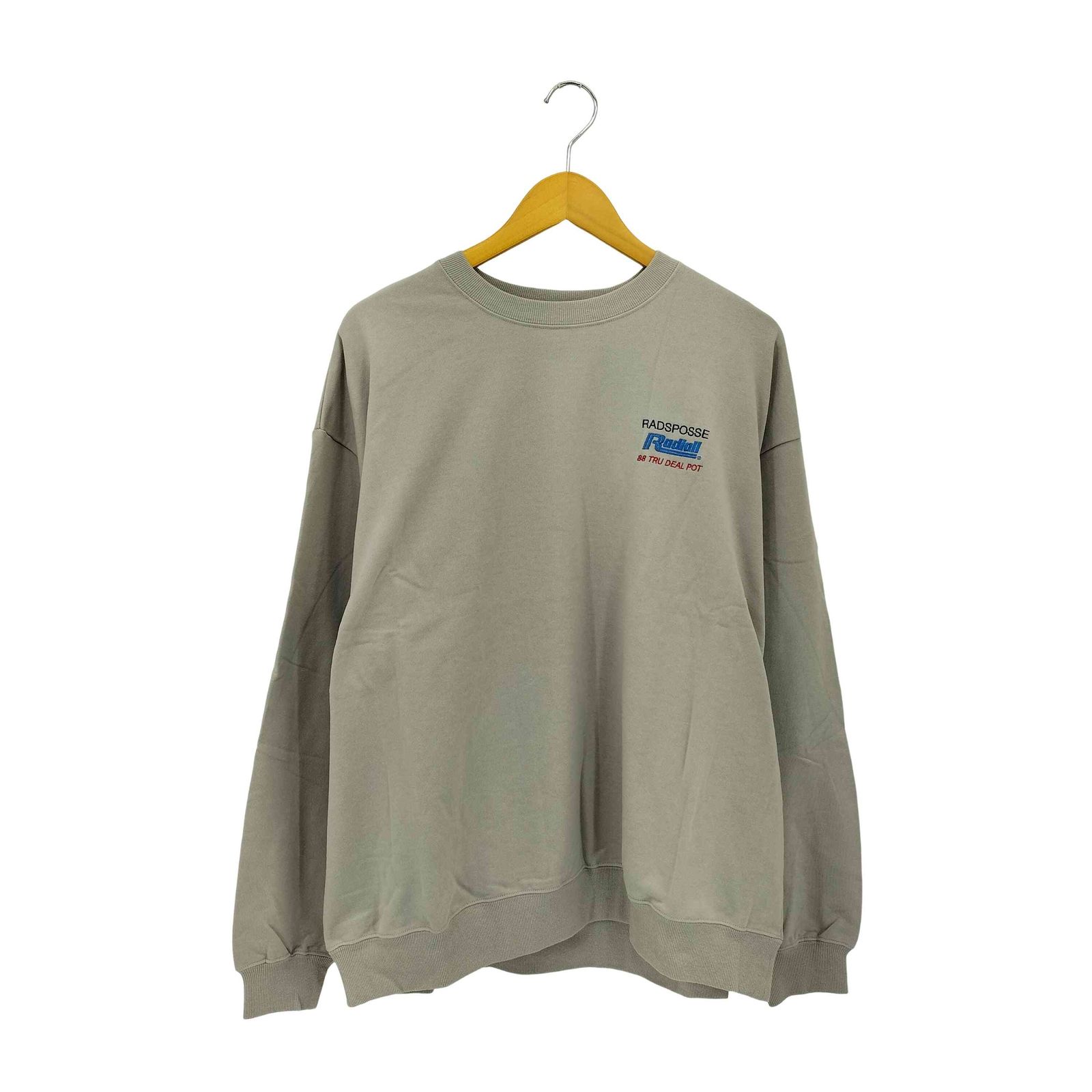 ラディアル RADIALL 88 POSSE CREW NECK SWEATSHIRT L S クルーネック スウェット トレーナー メンズ L