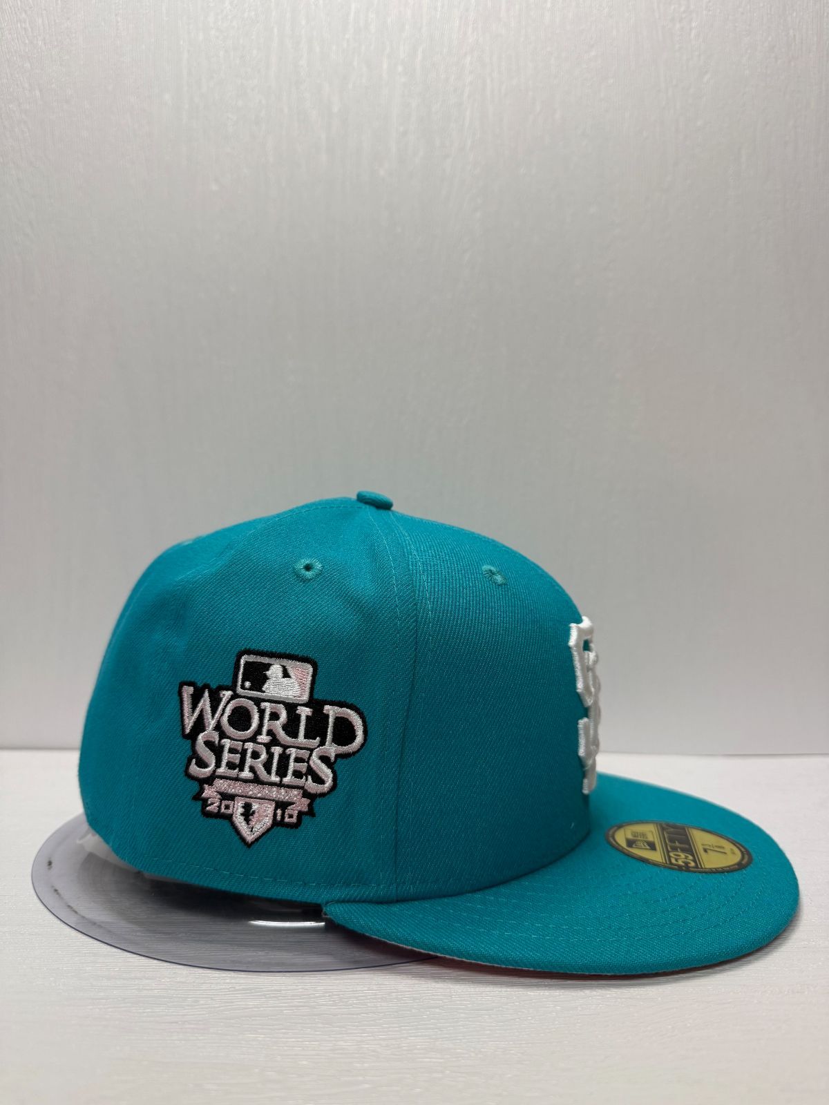 フィッティドキャップ ブルー