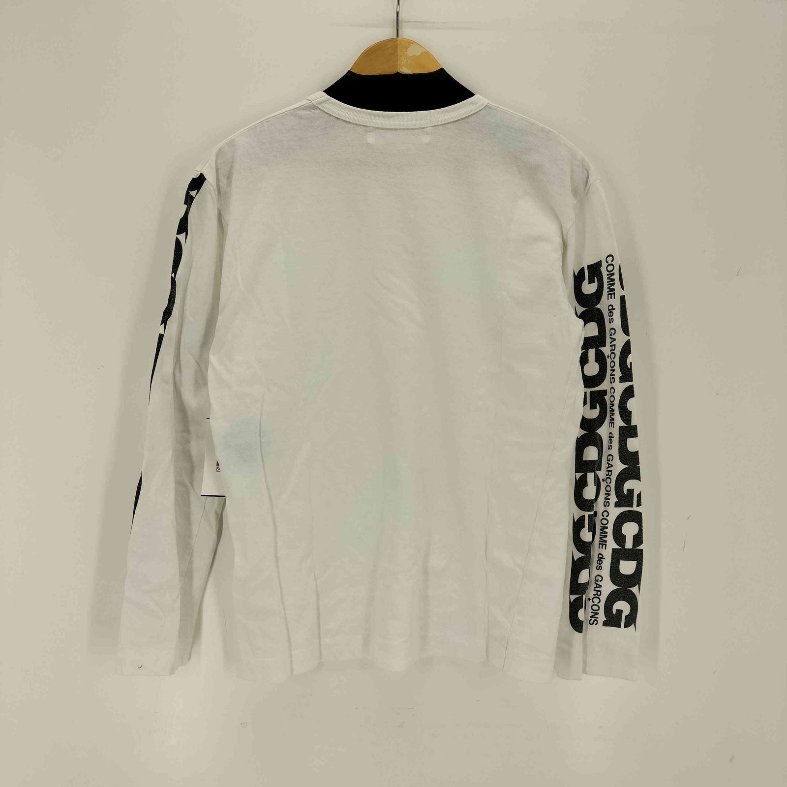 シーディージーコムデギャルソン CDG COMME des GARCONS AD2018 プリントクルーネックTシャツ メンズ JPN M