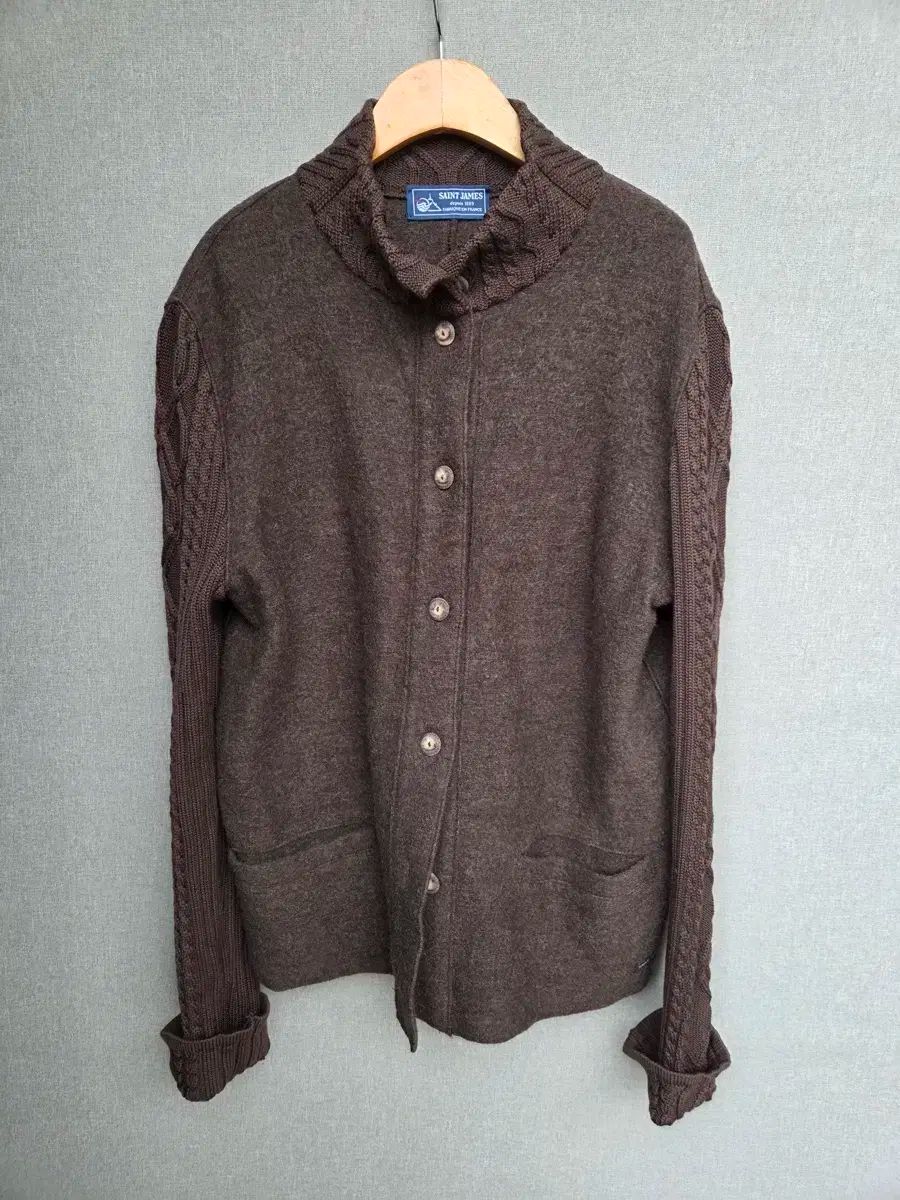 ジェームス ウールカーディガン