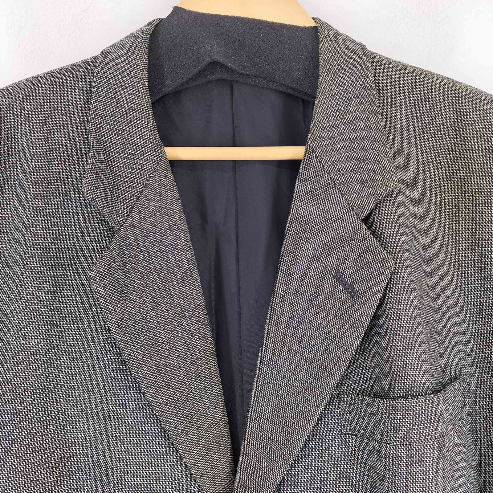 ウールツイード3Bテーラードジャケット