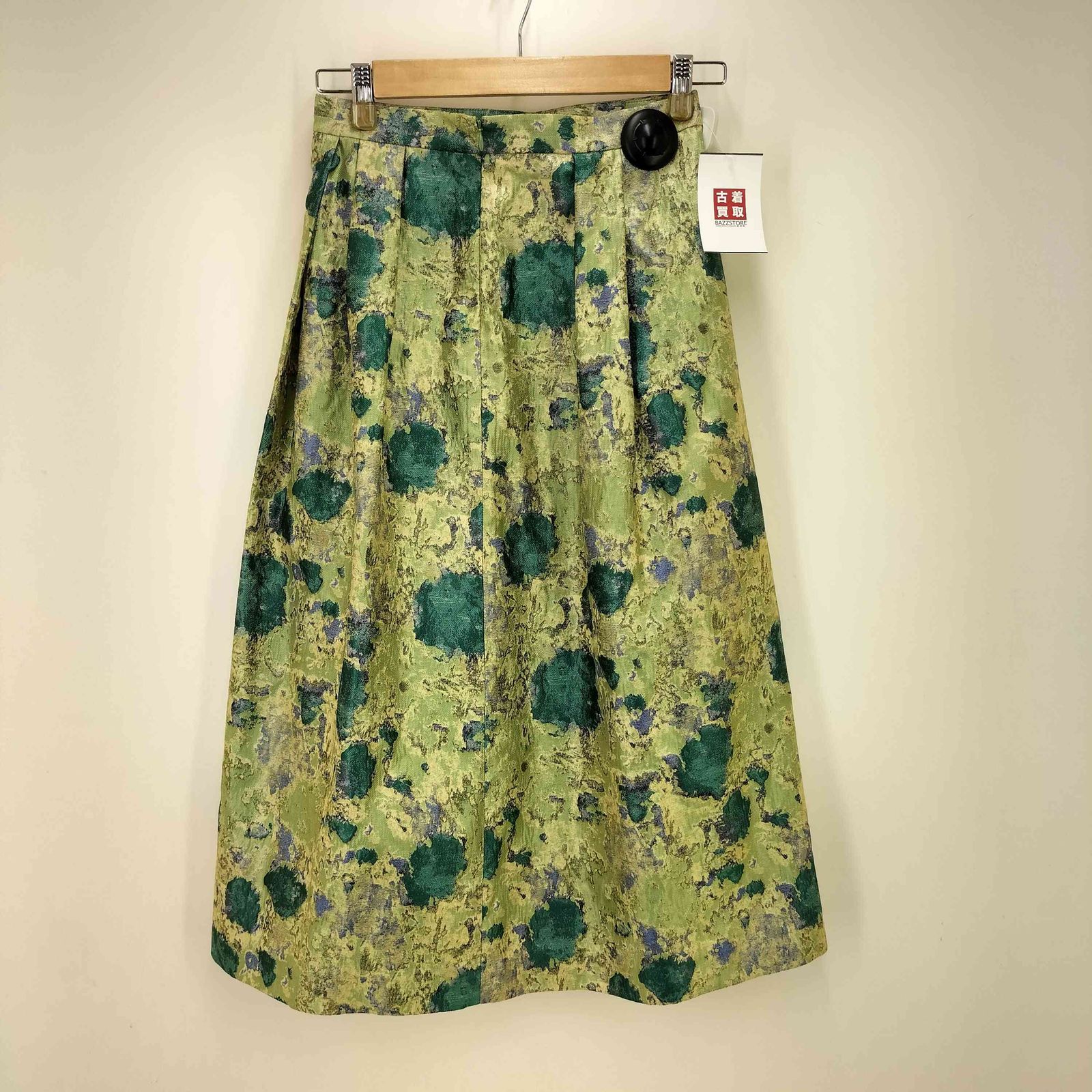 トゥモローランド TOMORROWLAND collection 24AW チンツフラワージャカード タックボリュームスカート レディース 34