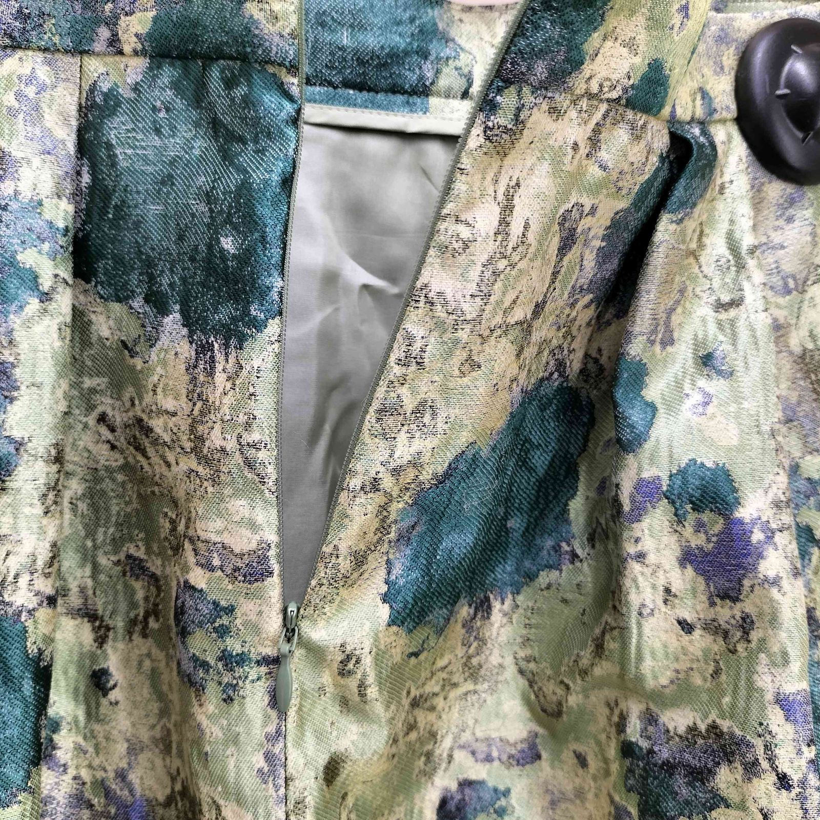 トゥモローランド TOMORROWLAND collection 24AW チンツフラワージャカード タックボリュームスカート レディース 34 GULLKHAN_COM