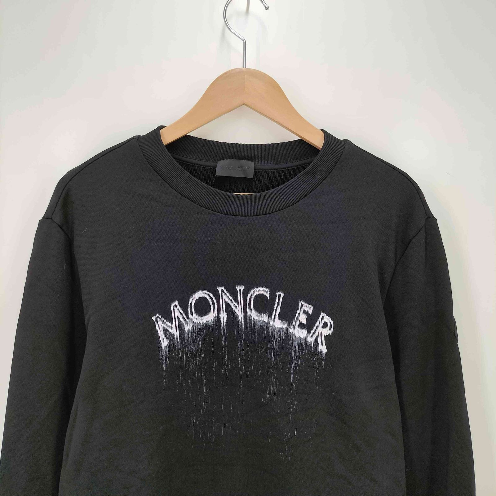 モンクレール MONCLER 24SS フロントロゴプリント クルーネック 