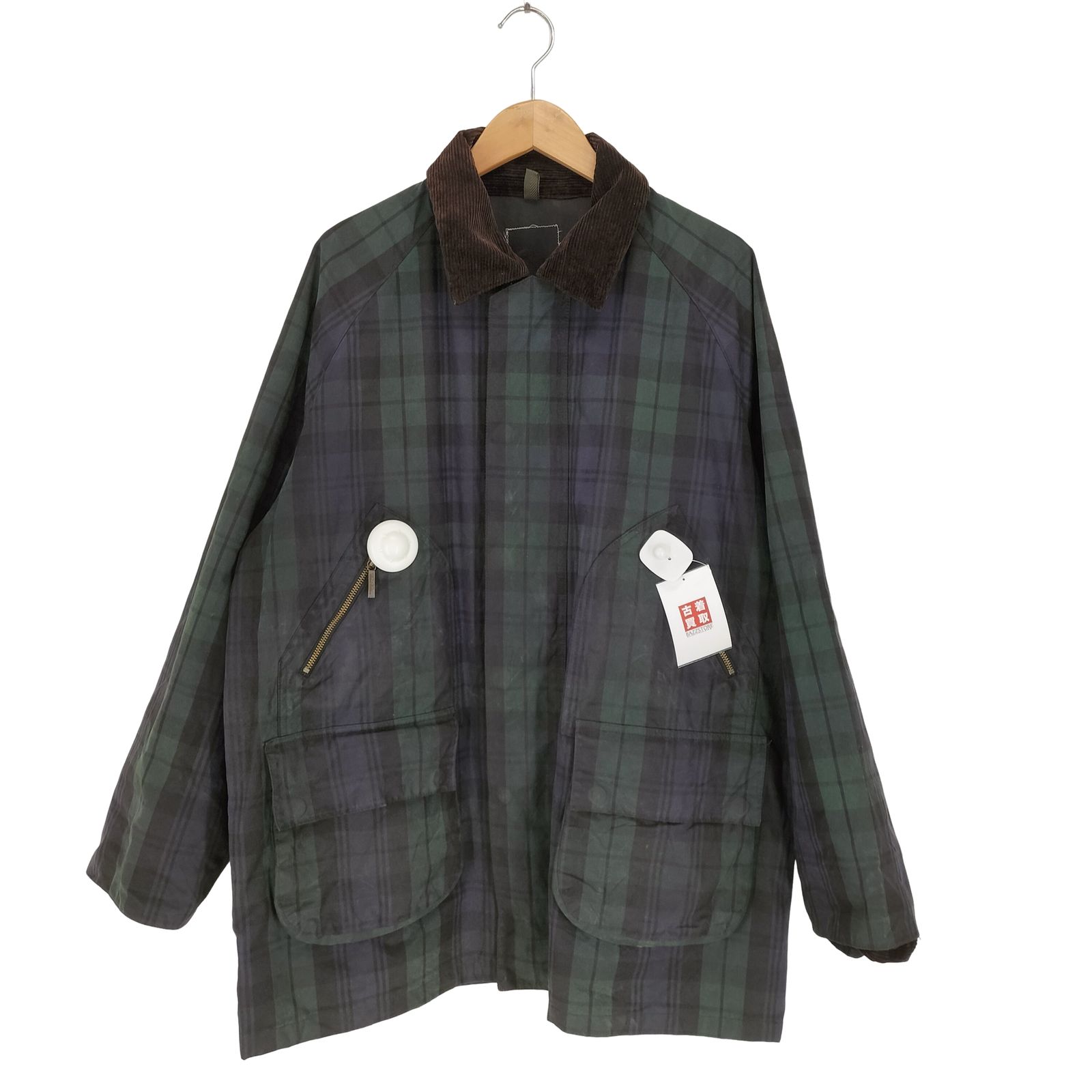 ブルックスブラザーズ BROOKS BROTHERS ブラックウォッチ柄 オイルドジャケット メンズ 表記無