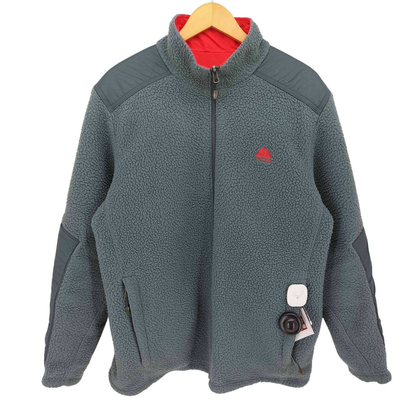 ナイキエーシージー NIKE ACG 00s ナイロン ボア リバーシブルジャケット メンズ import XL