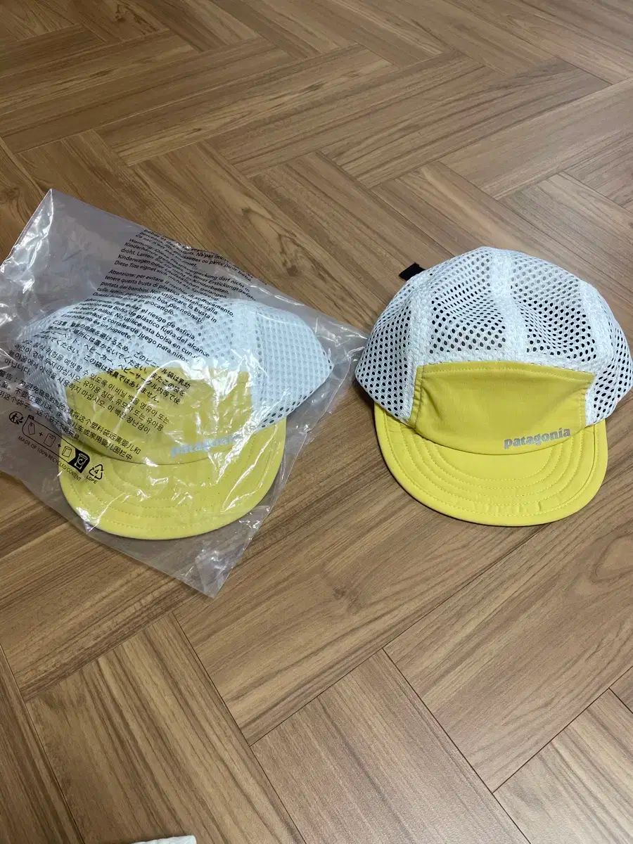 パタゴニア 帽子 本物 ダックビル キャップ -黄(廃盤) 新品未使用 タグ