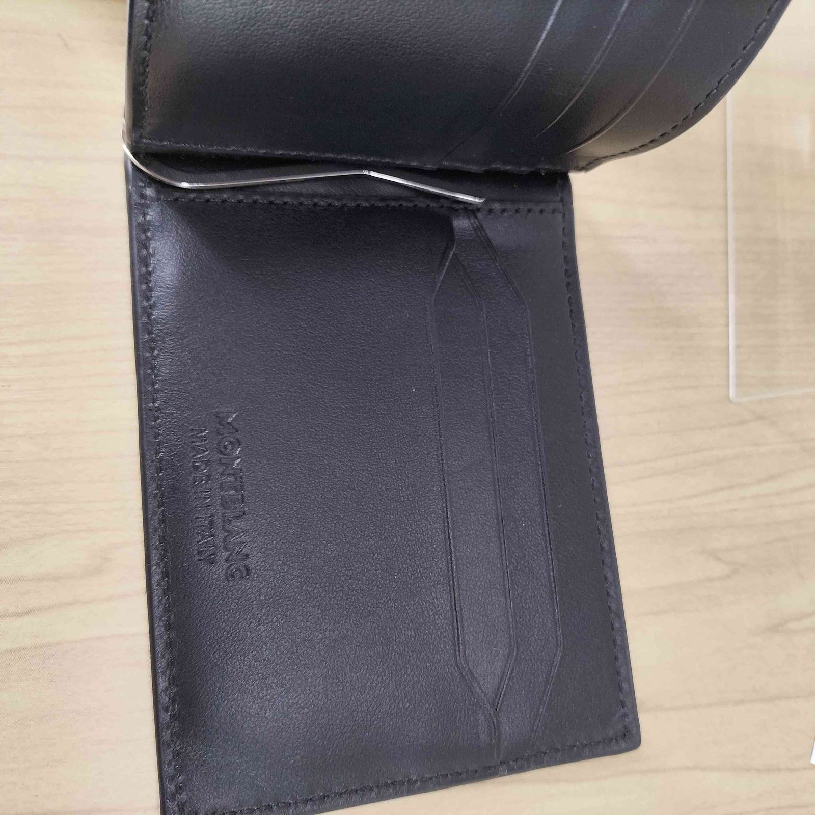 モンブラン コルテッチャ ウォレット 6 cc マネークリップ付き メンズ 表記無