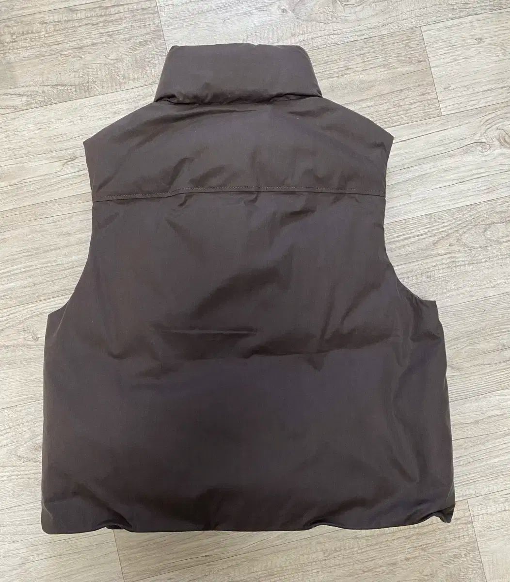 XL UNIQLO U ウィメンズ パフテック ノンキルティング ベスト ブラウン