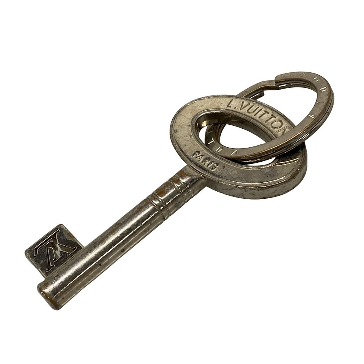 LOUIS VUITTON ルイヴィトン キーホルダー チャーム ポルトクレトラベルキー M67143 シルバー 鍵モチーフ