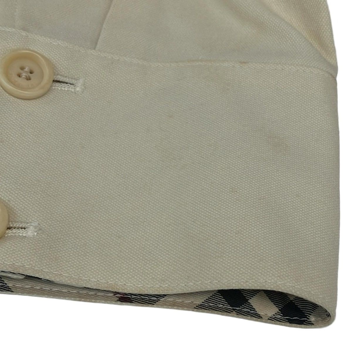 Burberry LONDON バーバリーロンドン ブルゾン サイズ15 - アイボリー 長袖 春 秋 GULLKHAN_COM