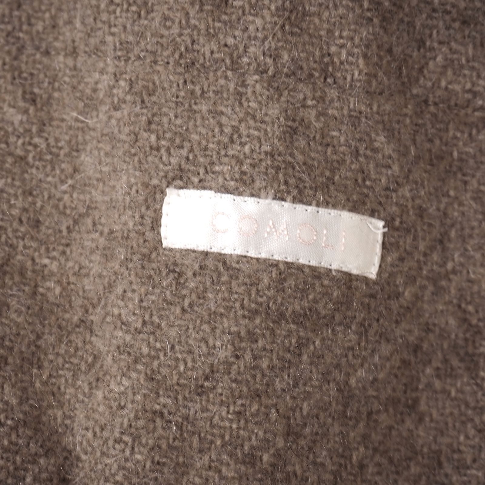 コモリ COMOLI 20AW ピュアカシミヤ 裏地シルク コート 2 ブラウン メンズ 5-HT056 KANDAIZUMI_COM