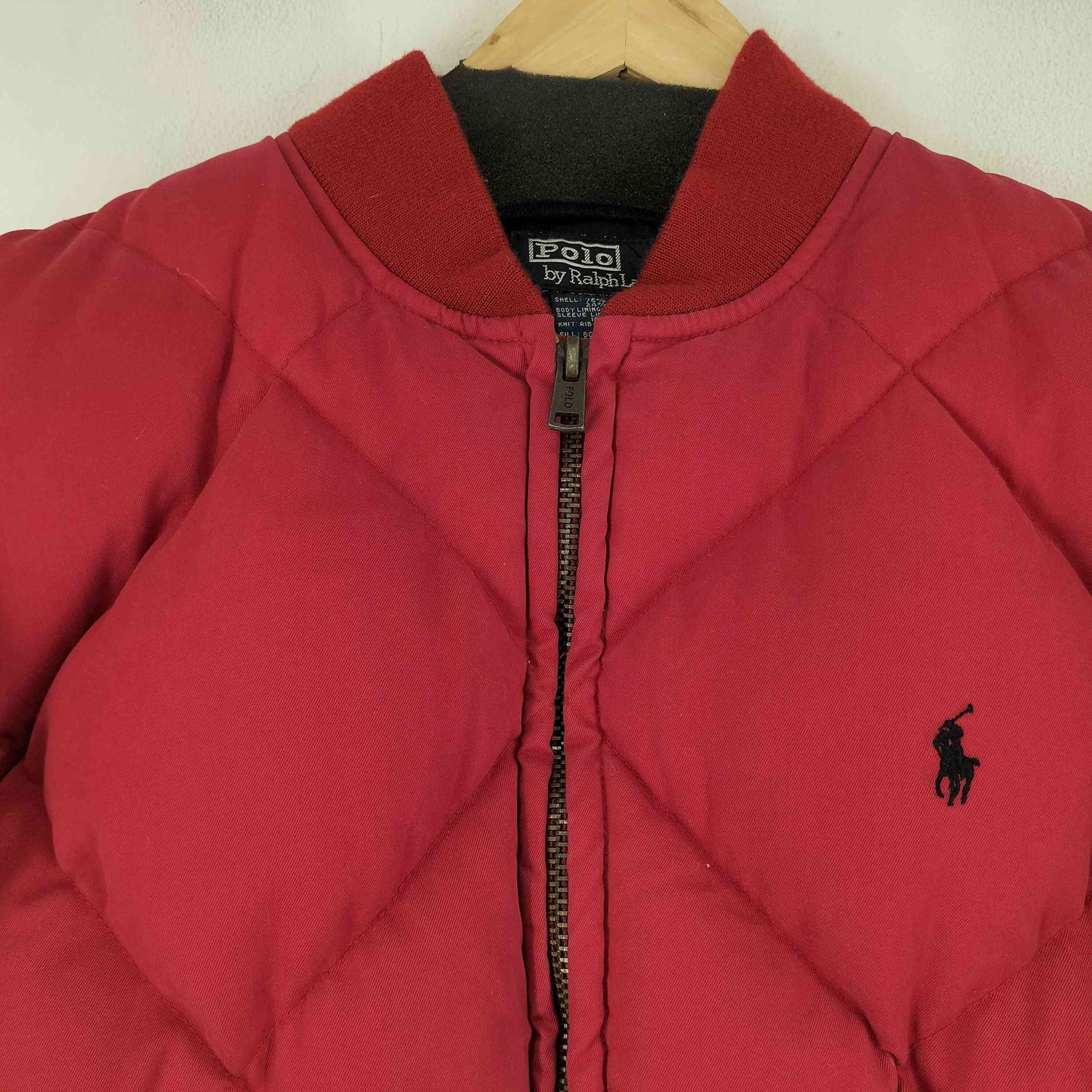 ポロバイラルフローレン Polo by RALPH LAUREN 90S キルティングダウンジャケット メンズ import M