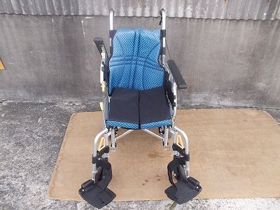 一部地域を除く 日進医療器介助式車椅子ウルトラ NAH-U7 TS-25-1004-05