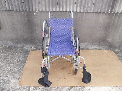 一部地域を除く カワムラ自走式車椅子KFP 22-40 SB TS-25-1104-06