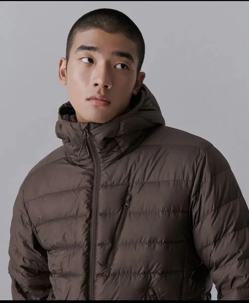 MUSINSA ムシンサ シティレジャー 軽量ダウン ブラウン XL