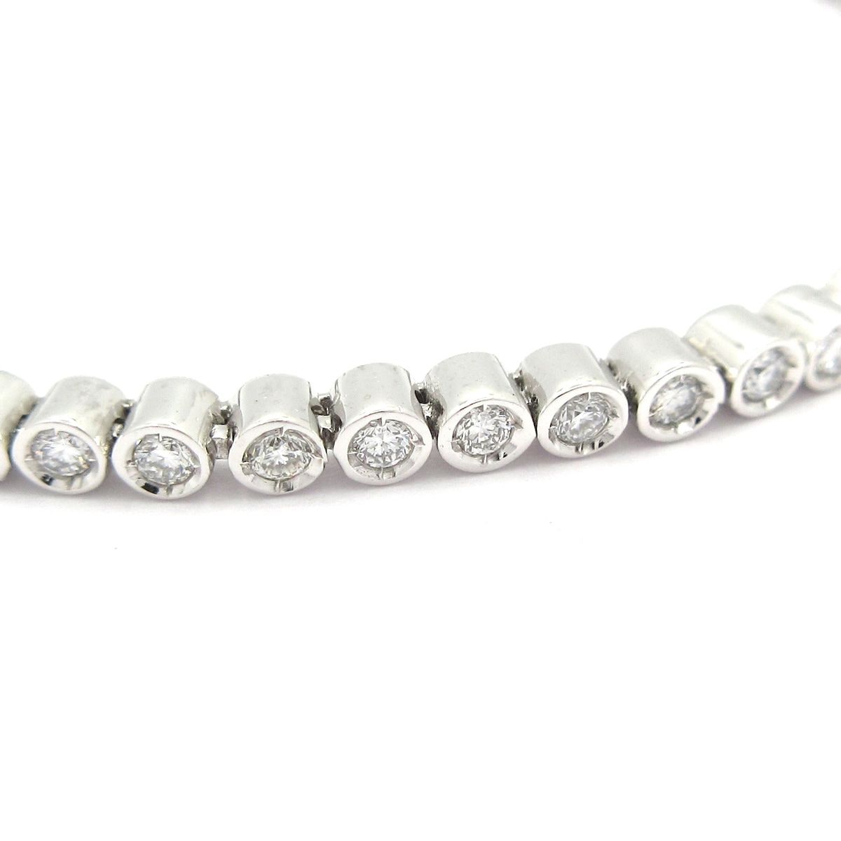 STAR JEWELRY スタージュエリー ブレスレット テニス ブレスレット K18WG×ダイヤモンド ダイヤ0.87カラット