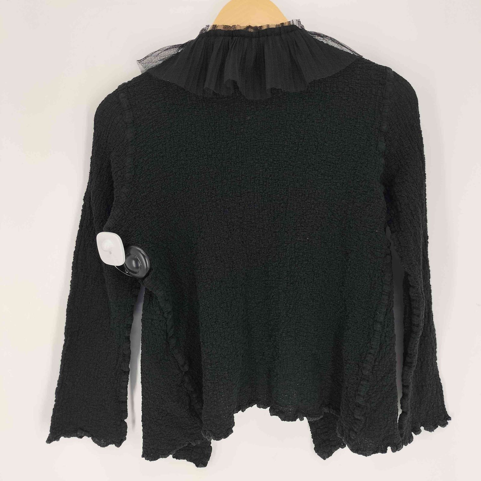 ミー イッセイミヤケ me ISSEY MIYAKE 16 AW ランダムプリーツ フリル ボレロ レディース 表記無