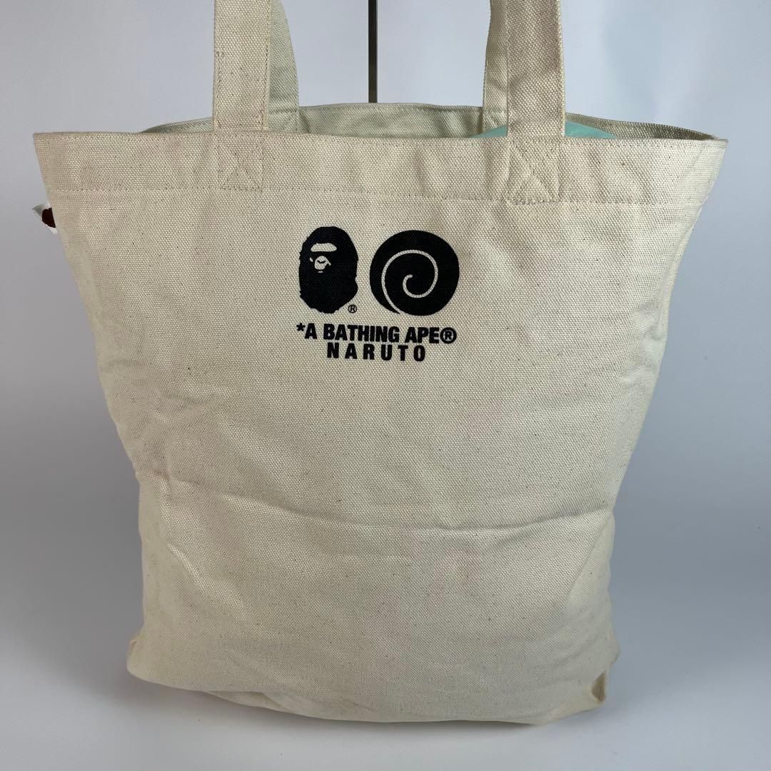 希少 NARUTO A BATHING APE トートバック BABY MILO - メルカリ