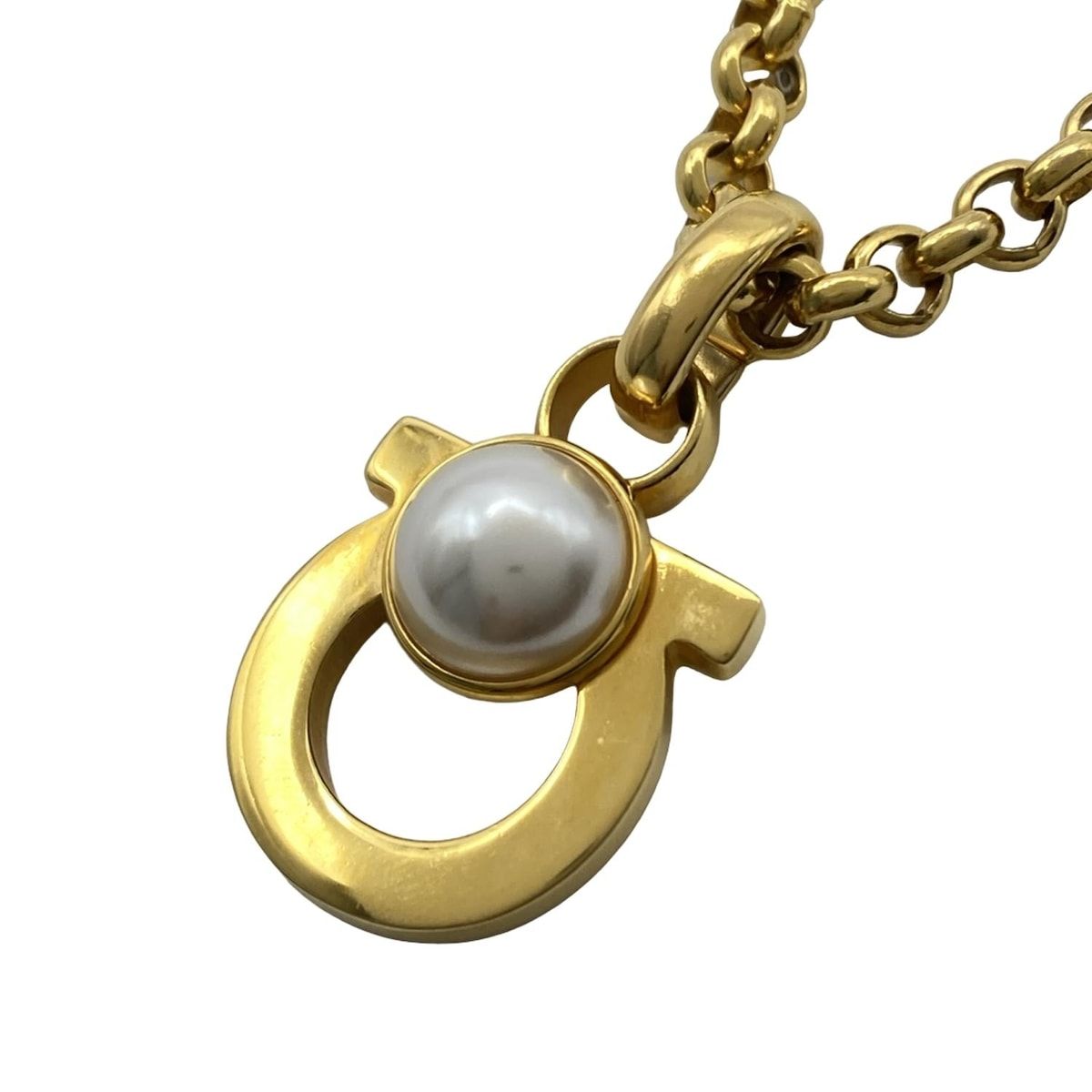 FERRAGAMO SalvatoreFerragamo サルバトーレフェラガモ ネックレス - ゴールド