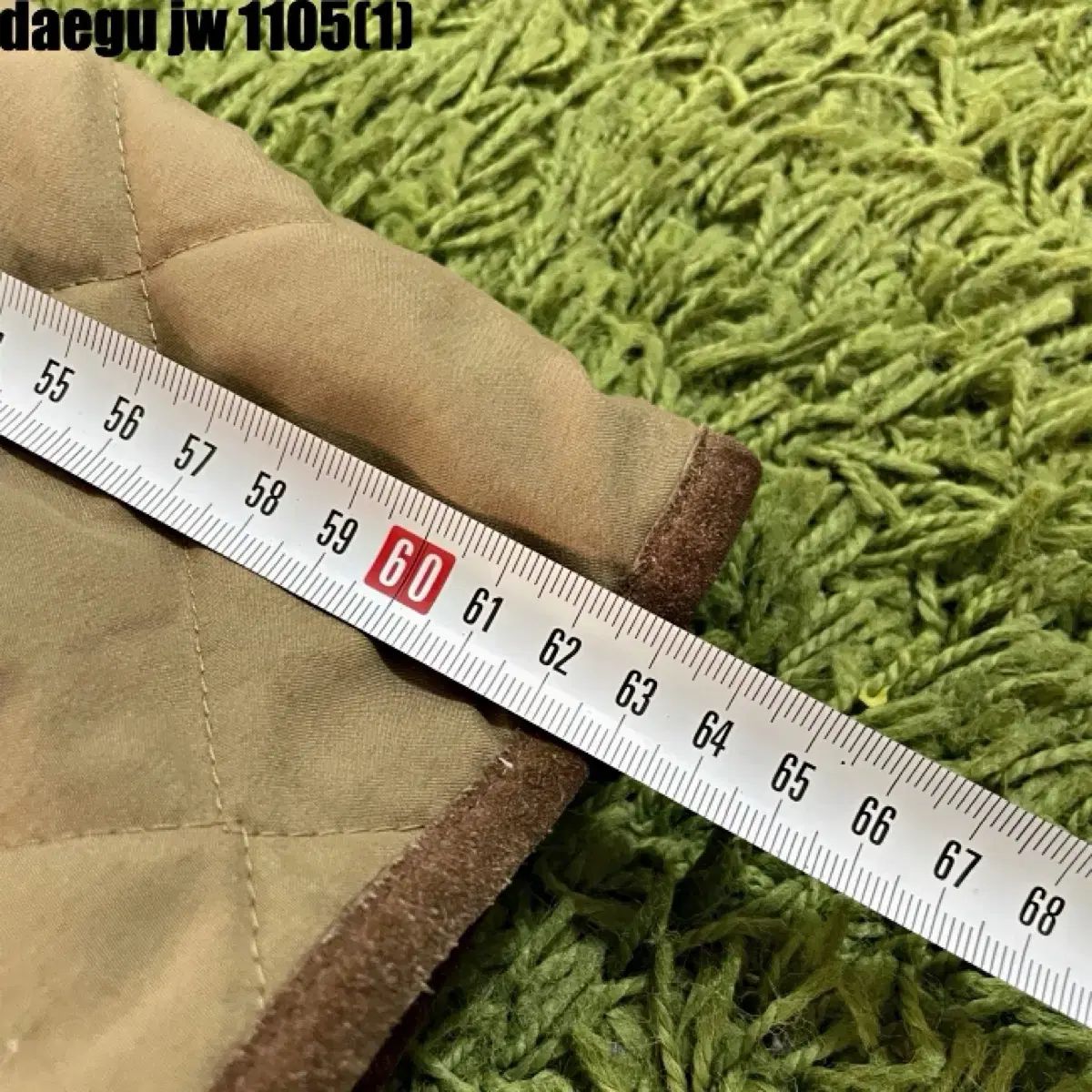 キルティング ジップアップ