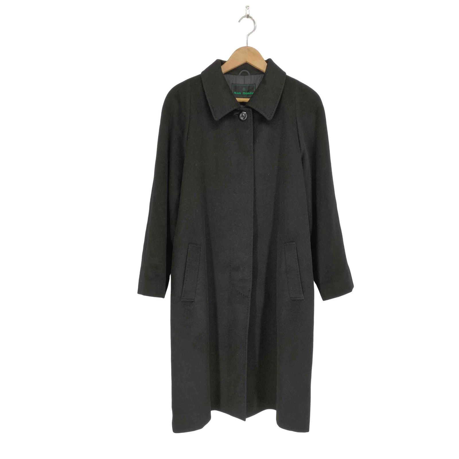 ユーズドフルギ 古着 San Ronde CASHMERE カシミヤ ステン コート レディース JPN M L