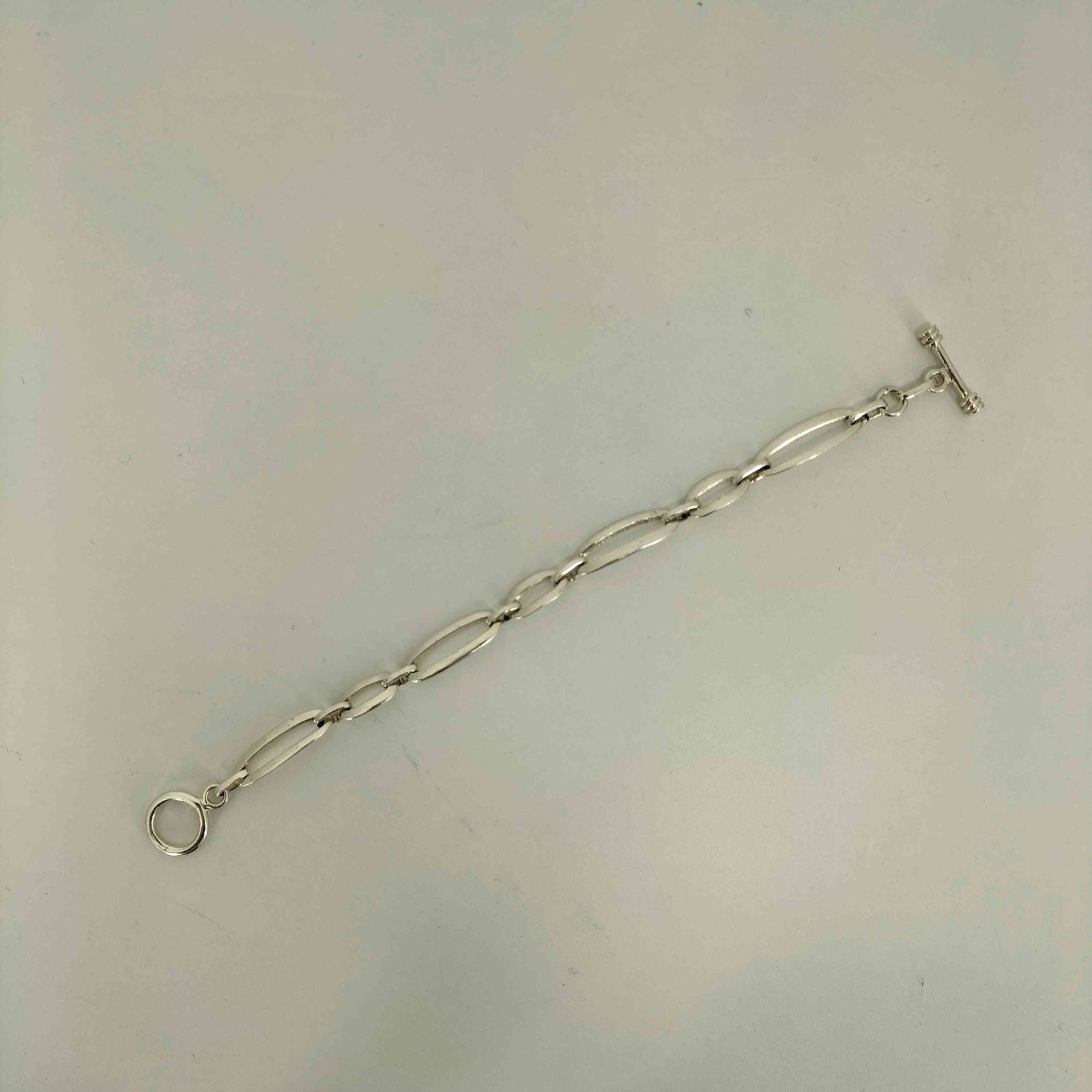 ユーズドフルギ 古着 con affetto 925 シルバーチェーンブレスレット メンズ 表記無 WWW_SHINETEETH_COM