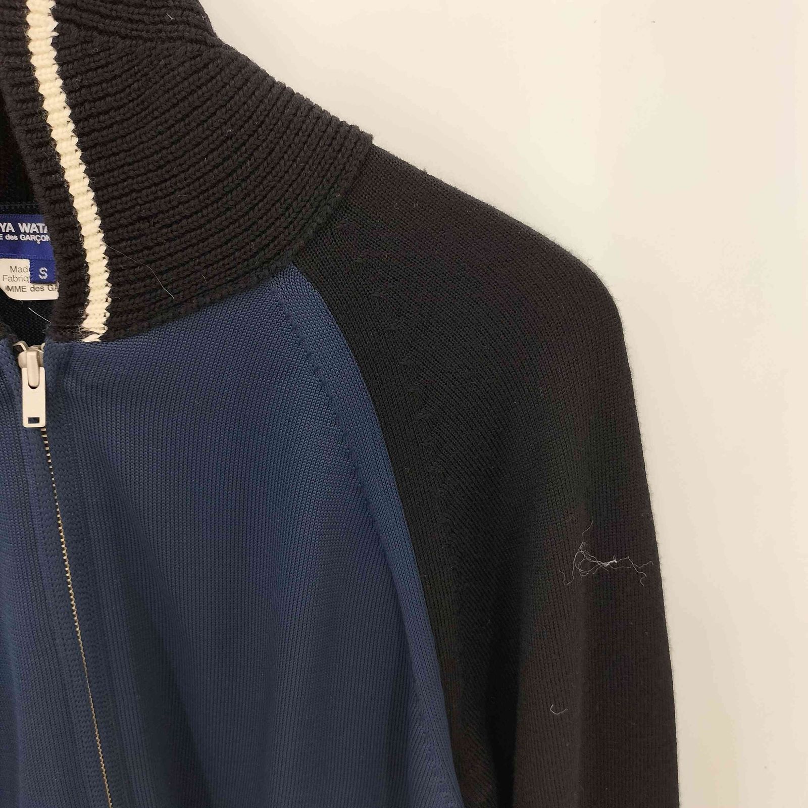 ジュンヤワタナベコムデギャルソンマン JUNYA WATANABE COMME des GARCONS MAN 17SS ウール エステル 天竺 イーグル刺繍 ニット地 スカジャン メンズ JPN S KANDAIZUMI_COM