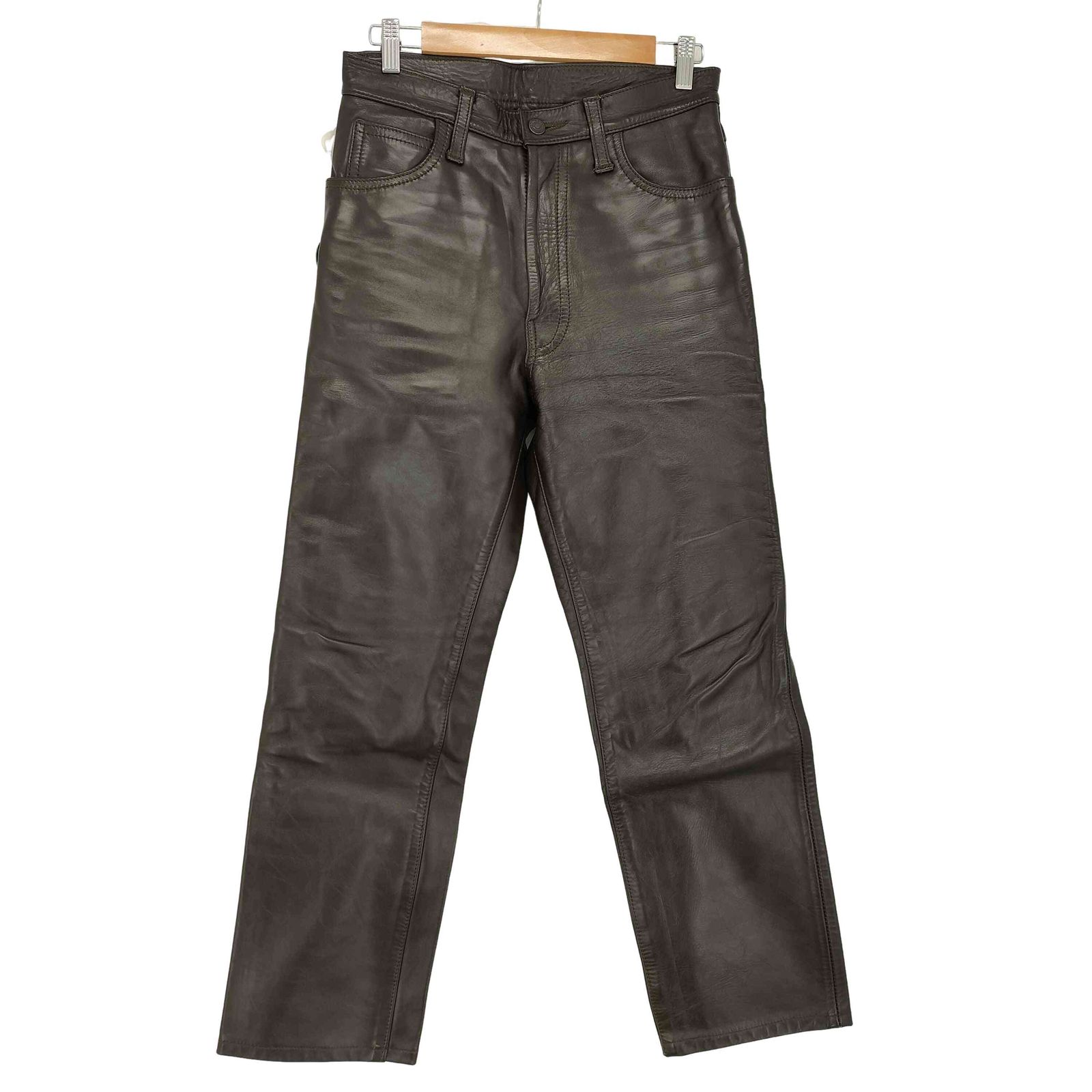 エアロレザー AERO LEATHER カウレザーパンツ メンズ US 30-31