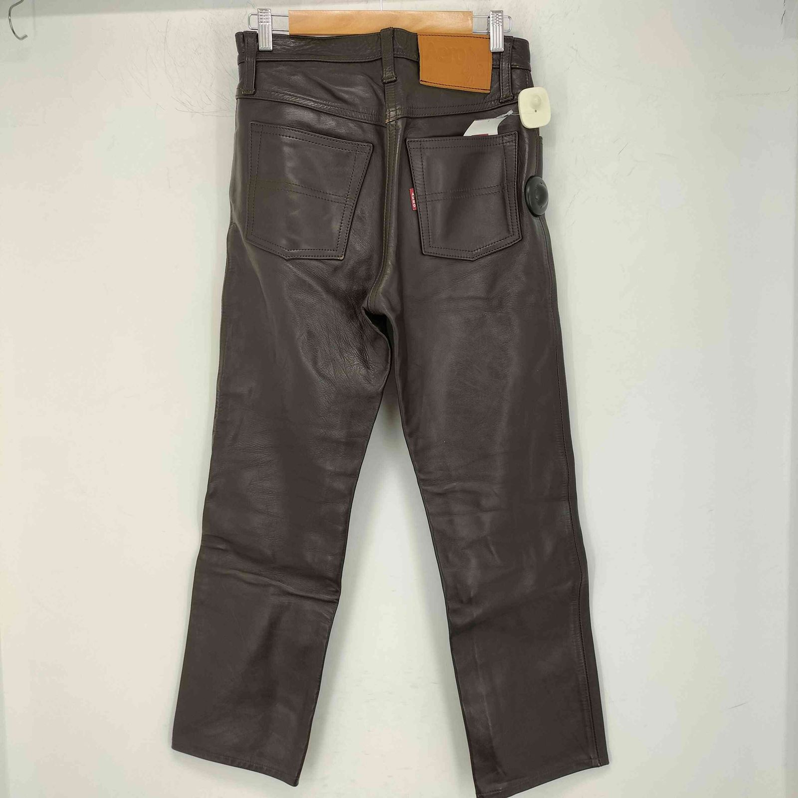 エアロレザー AERO LEATHER カウレザーパンツ メンズ US 30-31