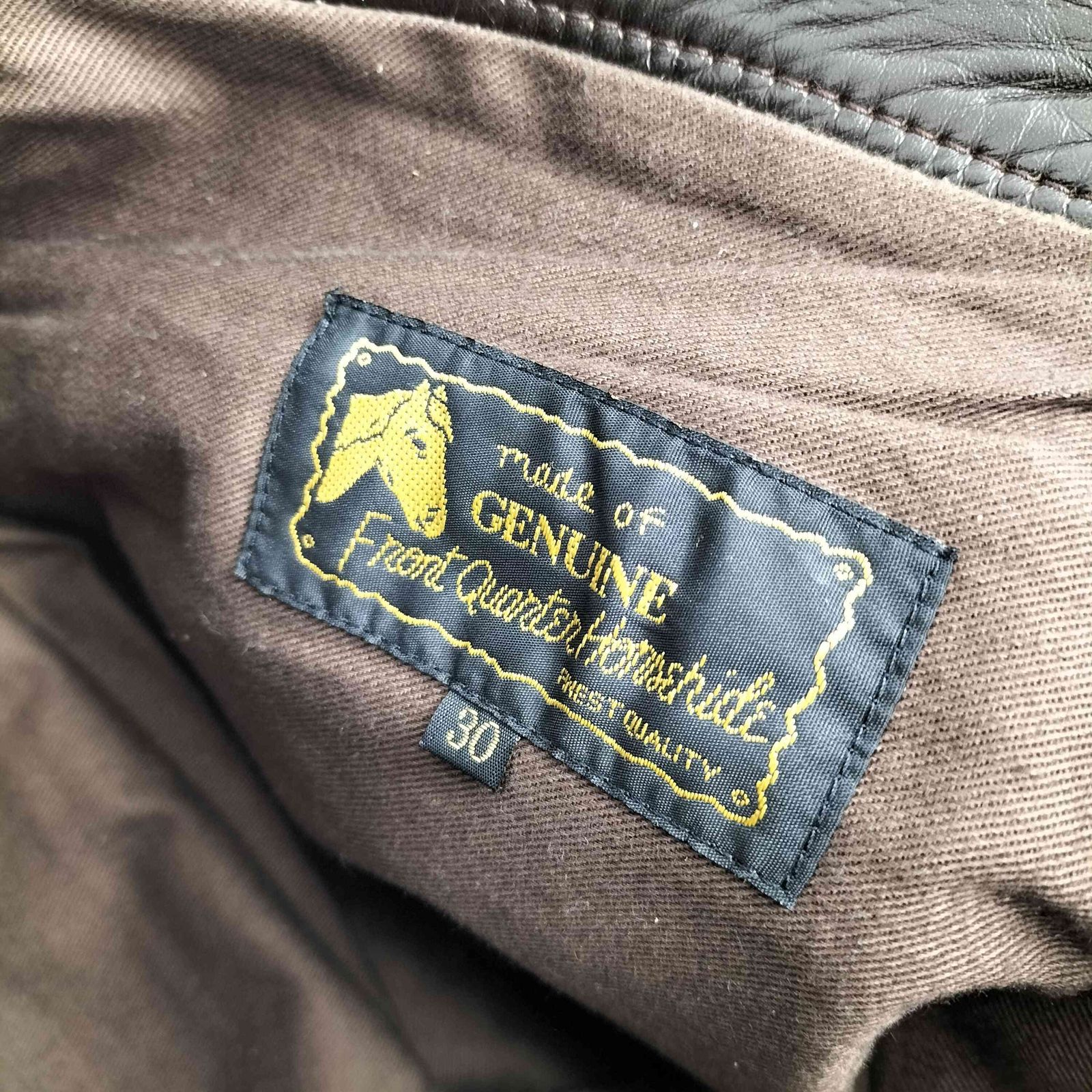 カウレザーパンツ