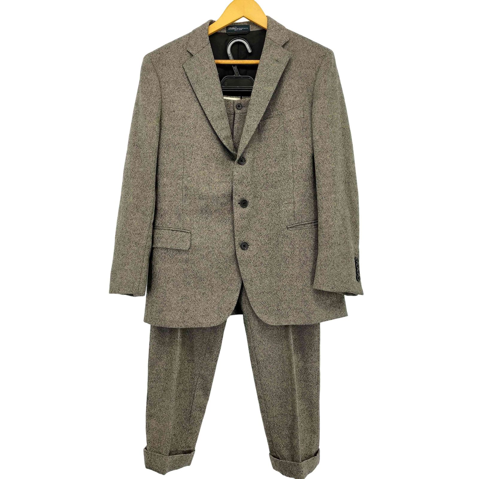 ポロバイラルフローレン Polo by RALPH LAUREN ウールシングルテーラードジャケット スラックスセットアップ メンズ 表記無