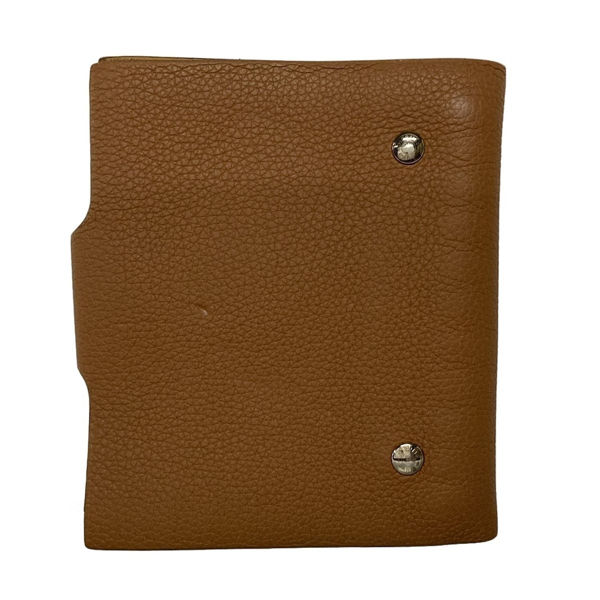 HERMES エルメス 手帳 ユリスPM ゴールド 手帳 リフィル