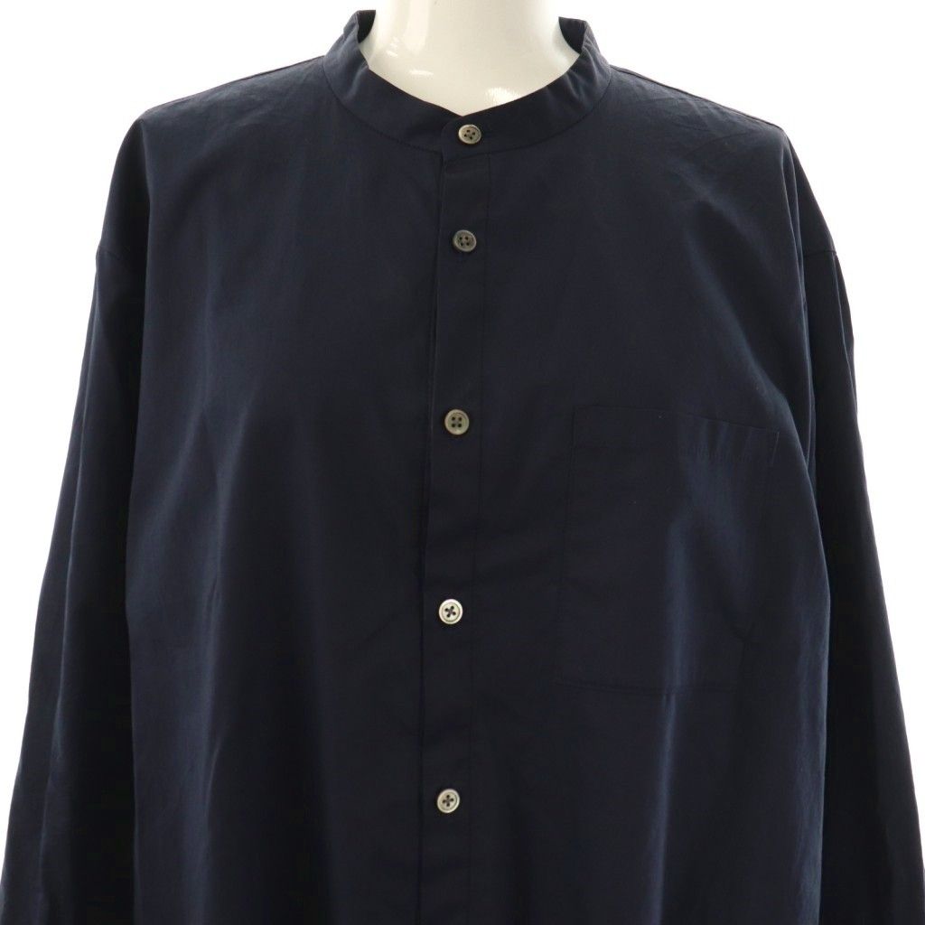 jonnlynx 長袖シャツ☆ ジョンリンクス jonnlynx long shirts バンドカラーロングシャツ