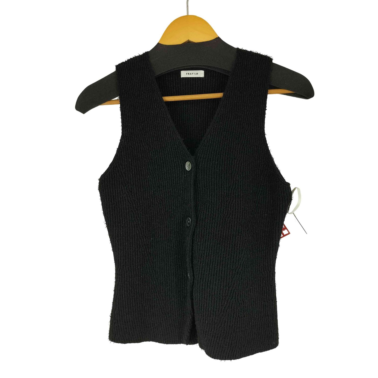 フレイアイディー FRAY I.D 25AW セミフ ニットジレカーディガン レディース