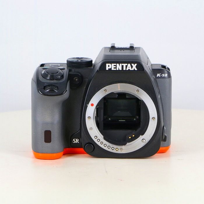 ペンタックス PENTAX K-S2 ボデイ ブラツクXオレンジ