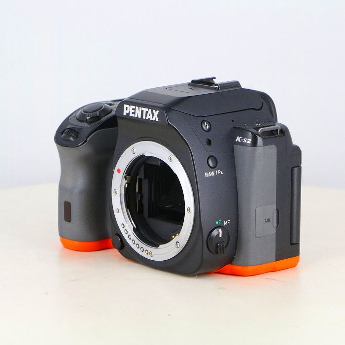ペンタックス PENTAX K-S2 ボデイ ブラツクXオレンジ