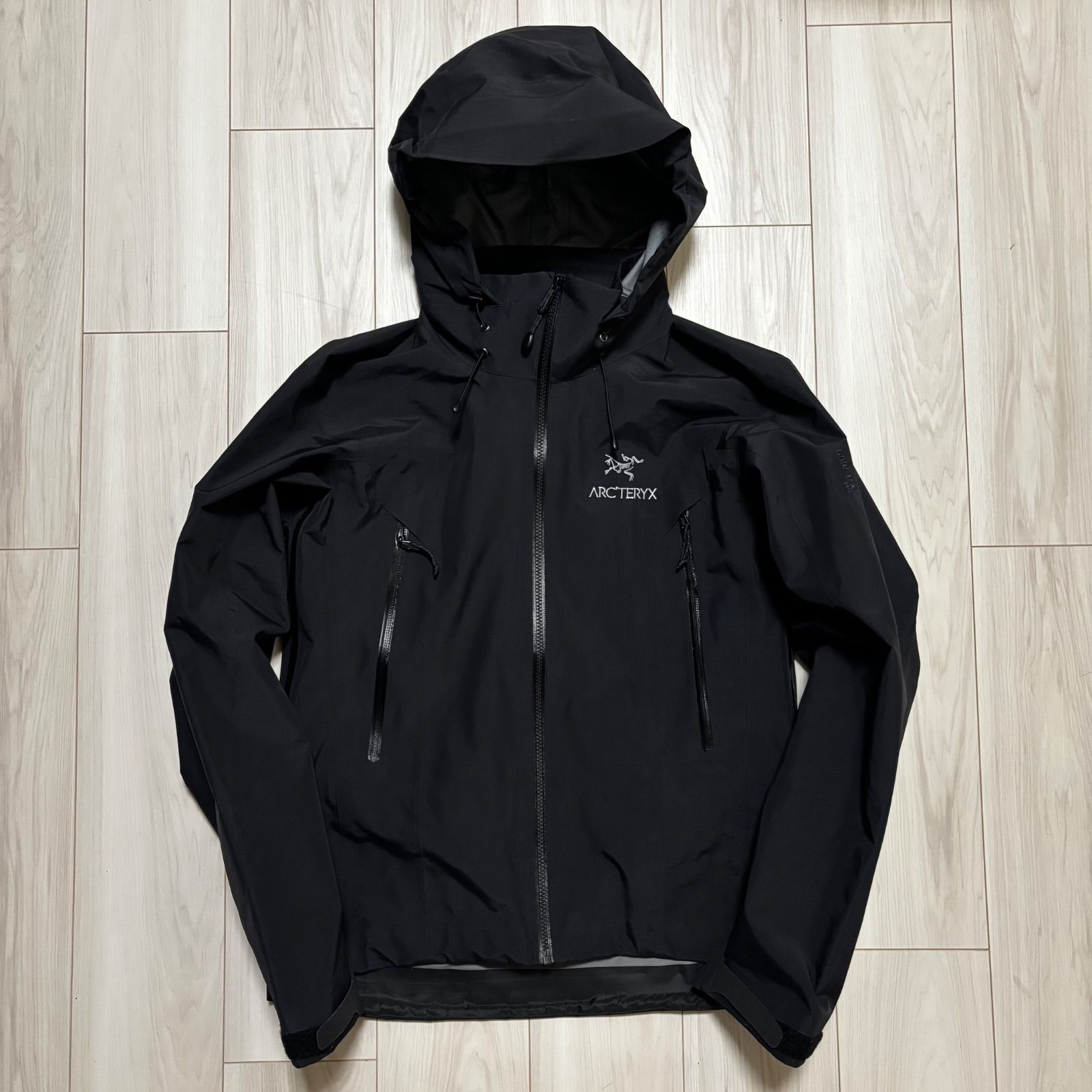 アークテリクス ベータAR メンズS 黒 ブラック ゴアテックス ナイロン マウンテンパーカー