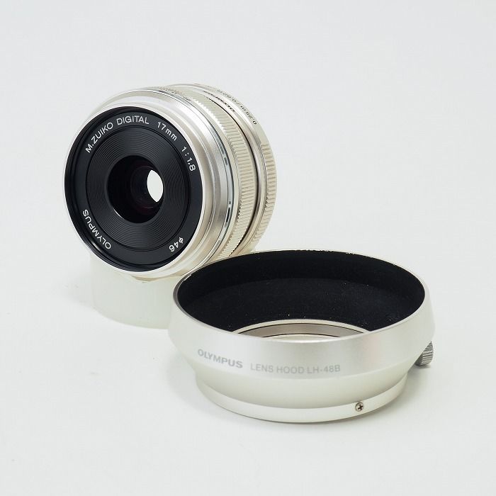 オリンパス OLYMPUS M.ズイコーデジタル 17 1.8 シルバー