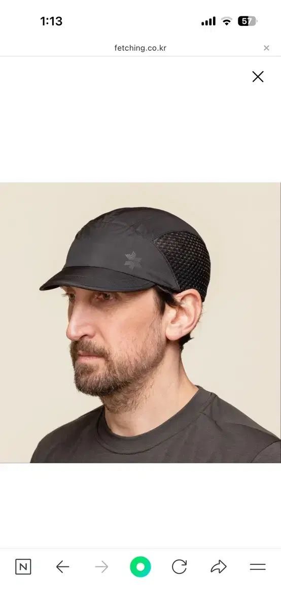 ゴールドウィン コンパクト RUN メッシュ キャップ ランニング 帽子