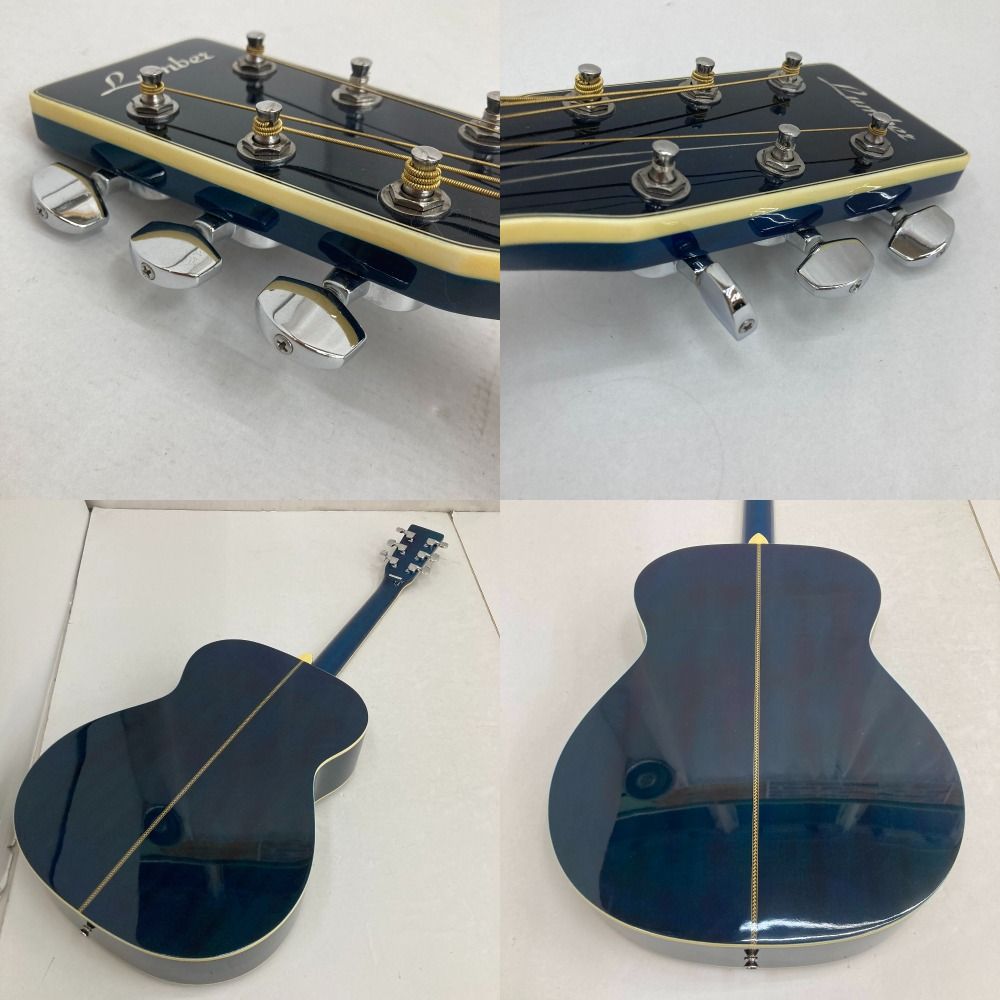 さ*ら様 【美品】Lumber アコースティックギター 青　品番 LF3BLS 03w21038 島村楽器 Lumber ランバー アコースティックギター