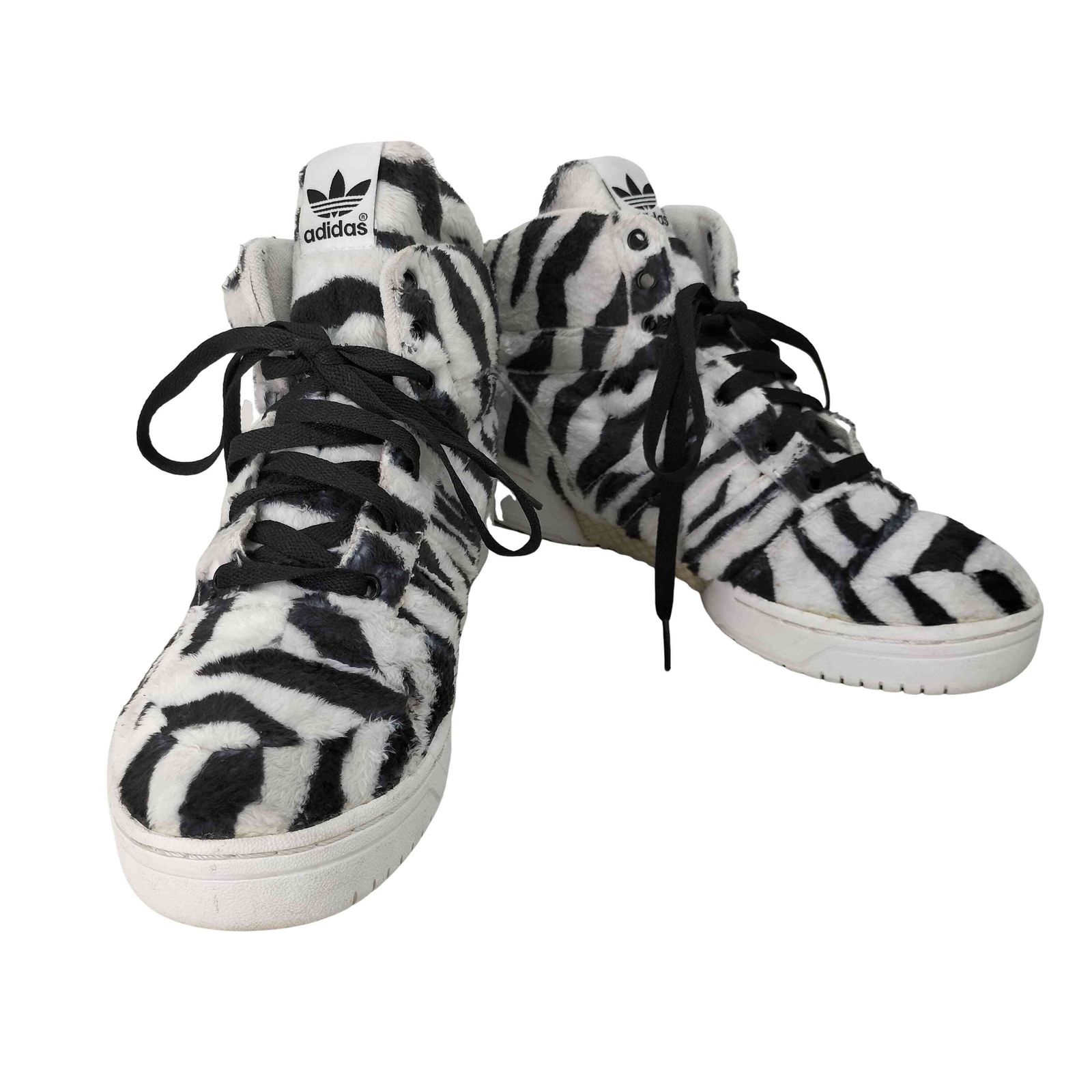 ジェレミースコット JEREMY SCOTT ホワイト タイガー ハイカットスニーカー メンズ JPN 27 5