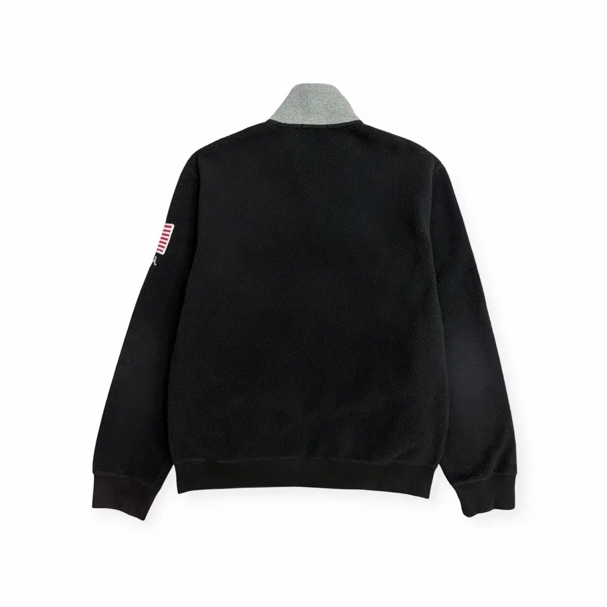 ポロラルフローレン USA 星条旗 ハーフジップ フリース m 実寸 100 l くらい