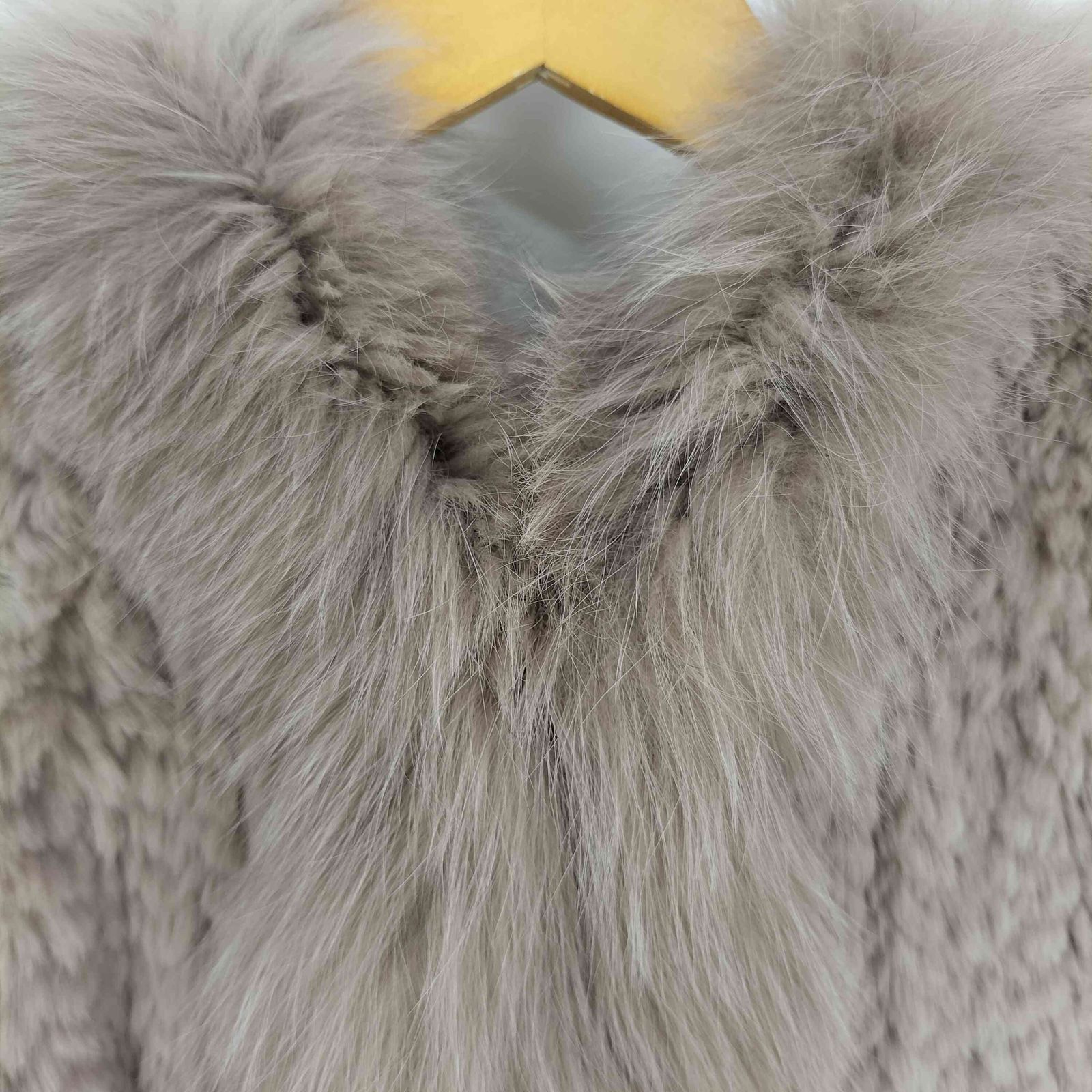 フォックスファー混 ラビットファージャケット