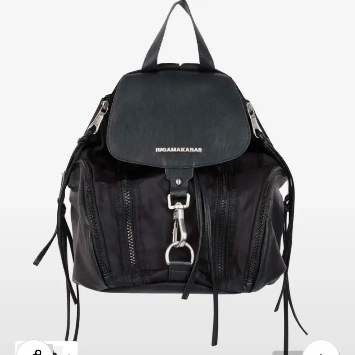 イウガマーカラス カラビナ バックパック Carabiner Nylon Backpack